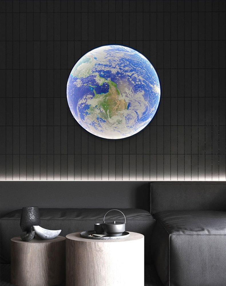 Planet lamp - Discover Earth's beauty